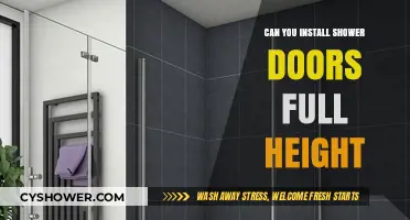 Full-Height Shower Doors: Installation Possibilities and Design Benefits Explained
