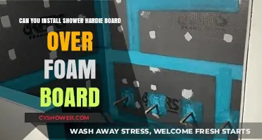 Installing Shower Hardie Board Over Foam: A Step-by-Step Guide