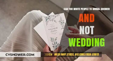 Bridal Shower Invites Without Wedding Attendance: Etiquette Explained