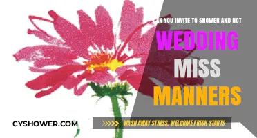 Shower Invites Without Wedding Attendance: Miss Manners' Etiquette Guide
