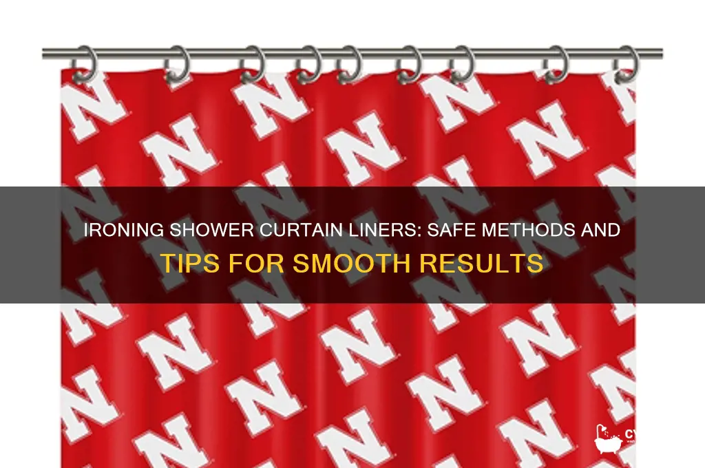 can you iron a shower curtain liner