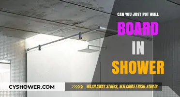 Can You Install Wall Board in Showers? Pros, Cons, and Alternatives