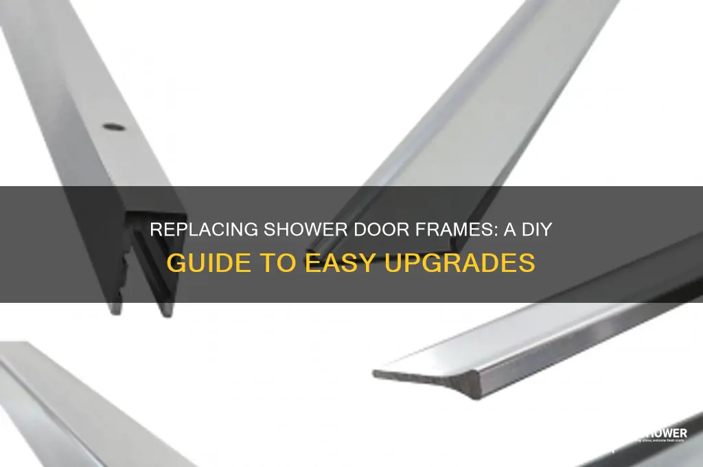 can you just replace shower door frames