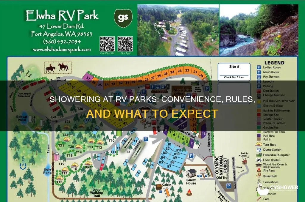 can you just shower at rv parks