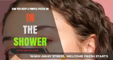 Showering with Pimple Patches: Safe or Not?