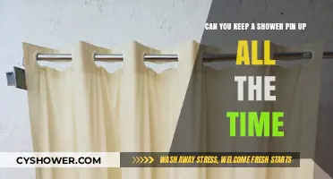 Should You Keep a Shower Curtain Pin Up Permanently? Pros and Cons