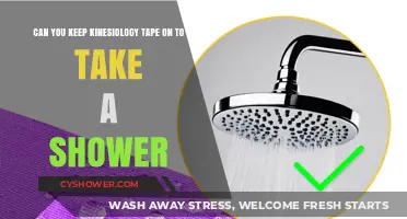 Showering with Kinesiology Tape: Safe Practices and Tips for Durability