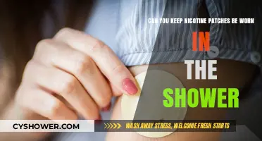 Showering with Nicotine Patches: Safe Practice or Risky Move?