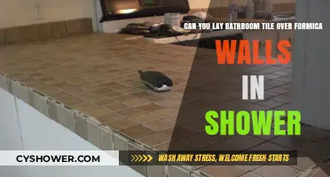 Tiling Over Formica: Can You Install Bathroom Tile on Shower Walls?