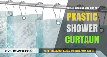 Machine Washing and Drying Plastic Shower Curtains: Tips and Tricks