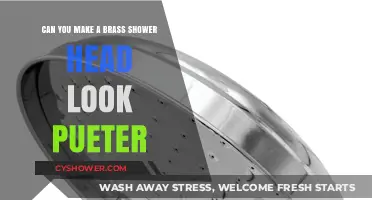 Transforming Brass Shower Heads: Achieving a Pewter Look with Simple Techniques