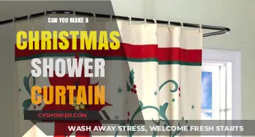 DIY Christmas Shower Curtain: Festive Bathroom Decor Ideas & Tips