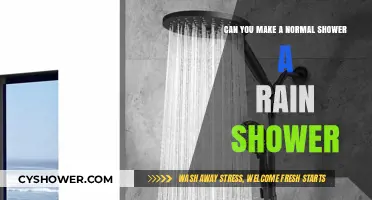 Transform Your Shower: Easy Upgrade to a Luxurious Rain Shower Experience