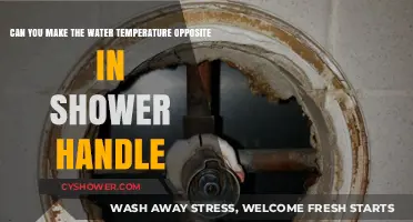 Reversing Shower Handle Settings: Can You Swap Hot and Cold Water?