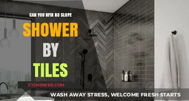 Fixing No-Slope Showers: Can Tile Installation Solve Drainage Issues?