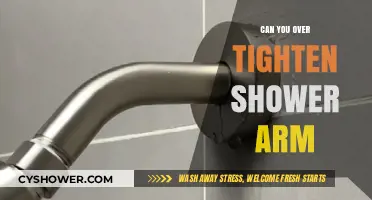 Avoiding Damage: Can You Over-Tighten Your Shower Arm?