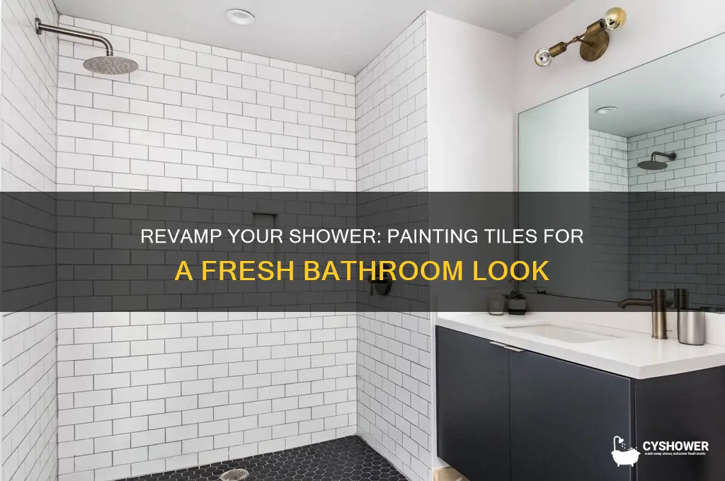 can you paint your shower tiles