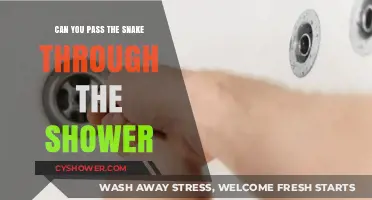 Can You Safely Pass a Snake Through the Shower? Tips and Risks