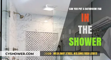 Can You Install a Bathroom Fan Directly in the Shower?
