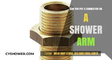 Can You Attach a Connector to Your Shower Arm? A Guide