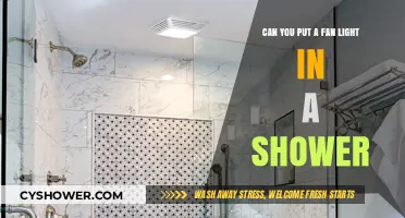 Can You Safely Install a Fan Light in Your Shower?