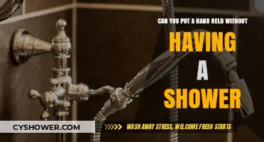 Handheld Shower Heads: Installation Without a Traditional Shower Setup