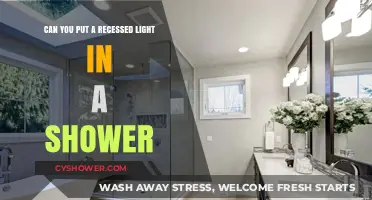 Can You Safely Install Recessed Lighting in Your Shower?
