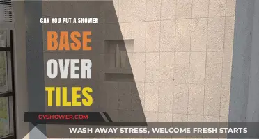Installing a Shower Base Over Tiles: Is It Possible or Practical?