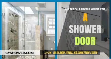 Shower Curtain Over Shower Door: Creative Solutions or Design Faux Pas?