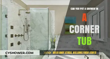 Transform Your Corner Tub: Creative Shower Installation Ideas and Tips