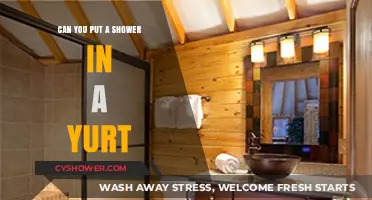 Yurt Living Upgrade: Adding a Shower to Your Cozy Canvas Home