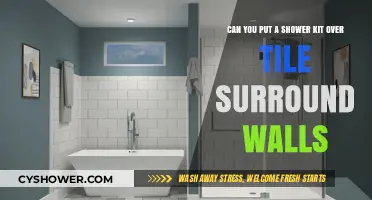 Installing Shower Kits Over Tile Surround Walls: What You Need to Know