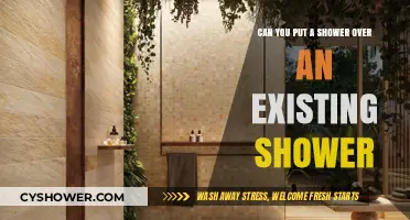 Can You Install a New Shower Over an Existing One?