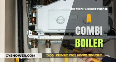 Can You Install a Shower Pump on a Combi Boiler?