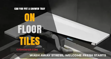Installing a Shower Tray on Floor Tiles: What You Need to Know