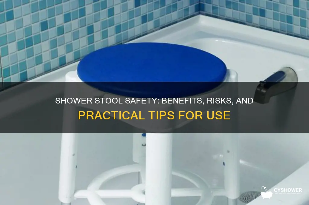 can you put a stool in the shower