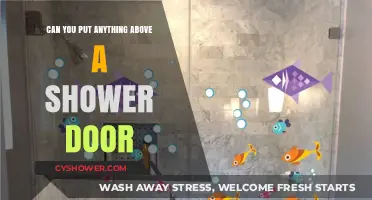 Creative Shower Door Decor: What Can You Safely Place Above?