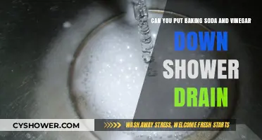 Baking Soda and Vinegar: Safe for Clearing Shower Drains?