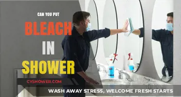 Can You Put Bleach in the Shower? Safety Tips and Alternatives