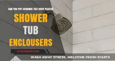 Installing Ceramic Tile Over Plastic Shower Tub Enclosures: Is It Possible?
