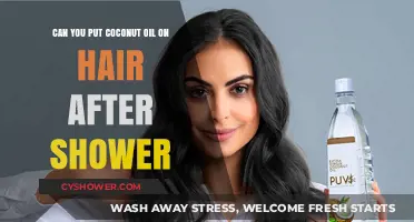 Coconut Oil for Hair: Post-Shower Benefits and Application Tips