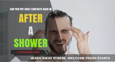 Shower and Reinsert: Can Daily Contacts Go Back in Safely?