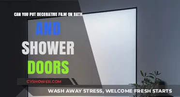 Enhance Your Bathroom: Decorative Film for Bath and Shower Doors