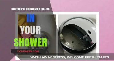 Dishwasher Tablets in the Shower: Safe Hack or Cleaning Mistake?