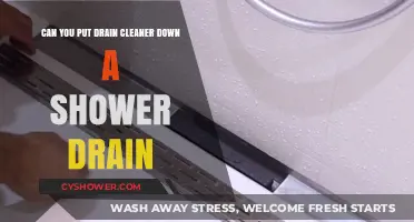 Can You Safely Use Drain Cleaner in Your Shower Drain?