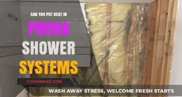 Can You Safely Add Heat to Prova Shower Systems?