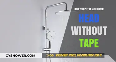Installing a Shower Head Without Tape: A Step-by-Step Guide