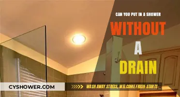Shower Installation Without a Drain: Is It Possible or Practical?