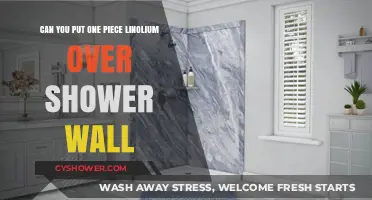 Can You Install One-Piece Linoleum Over Shower Walls? Pros & Cons