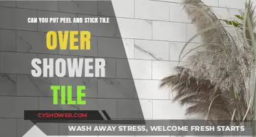 Peel and Stick Tile Over Shower Tile: A Viable Bathroom Upgrade?